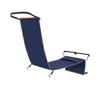 Support de hamac pour pieds d'avion - Système de soutien de jambe de voyage réglable, confortable d'extension de siège portable, accessoire de guirlande de relaxation pliable, Repose-pieds suspendu