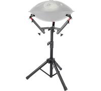 Support De Handpan Pliable Support De Scène De Qualité Professionnelle pour Toutes Les Tailles Tambours De Handpan, Tambour à Langue en Acier, Hauteur Réglable sur 3 Niveaux, Charge De 20 K