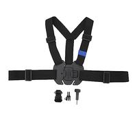 Support de Harnais de Sangle de Poitrine de Téléphone Portable, Gilet de Tête Réglable à Dégagement Rapide de Support de Caméra pour L'extérieur