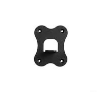 Support de haut-parleur compact en acier noir 11 x 9 x 6,5 cm | Construction solide, maintien sûr, empêche les chutes, convient pour Samsung SWA-9500SXZ, essentiel du home cinéma