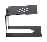 Support de haut-parleur de bureau réglable en métal - Support de table robuste pour la plupart des haut-parleurs d'ordinateur - Parfait pour la configuration audio à domicile et au bureau - Améliore