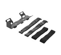 Support de haut-parleur de vélo, support de sangle réglable portable, fixation antidérapante, convient pour bouteilles d'eau, guidon, balustrade de bateau, promenade en plein air, son sûr et pratique