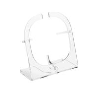 Support de haut-parleur en acrylique offrant une position stable avec coussinet antidérapant pour petit haut-parleur Base antidérapante
