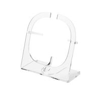 Support de haut-parleur en acrylique offrant une position stable avec coussinet antidérapant pour petit haut-parleur en acrylique