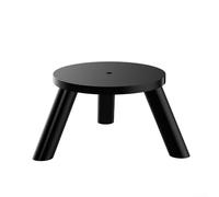 Support de haut-parleur en acrylique pour Echo Dot Max et Echo Studio avec design transparent pour une configuration audio simplifiée (noir)