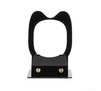 Support de haut-parleur en acrylique pour JBL Clip 4/5 : support de bureau antidérapant avec base antidérapante, compatible avec les haut-parleurs portables sans fil, noir