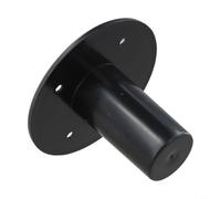 Support de haut-parleur fiable avec plateau large pour une utilisation polyvalente dans les studios, les fêtes et les spectacles sur scène, trépied léger et portable en plastique noir (C)
