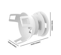 Support de haut-parleur intelligent mural,empêche les chutes,décoration de la maison,gestion des câbles intégrée pour Amazon Echo Pop,T1 - Type White