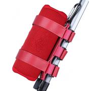 Support de Haut-Parleur Portable sans Fil Bluetooth pour Haut - Parleur sans Fil Bluetooth 7-12 Pouces pour Chariot de Golf Rail Vélo Bateau Sangle Réglable Extérieure (Rouge)