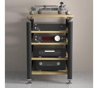 Support de haut-parleur, support multimédia, moderne avec roulettes, support multimédia audio-vidéo, support audio mobile, support de lecteur tour, meuble stéréo, support multimédia vidéo, support a