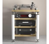Support de haut-parleur, support multimédia, moderne avec roulettes, support multimédia audio-vidéo, support audio mobile, support de lecteur tour, meuble stéréo, support multimédia vidéo, support a