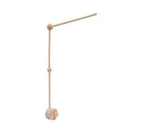 Support de hochet mobile pour berceau, cadre en bois réglable, support de suspension de lit, cadeau de fête prénatale, griffe pour Inet pour bras de berceau