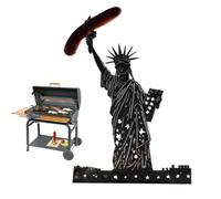 Support de hot-dog pour grill - Support de barbecue en fer pour hot-dog | Support de barbecue à saucisses en forme de statue de déesse pour fête, barbecue, pique-nique, arrière-cour
