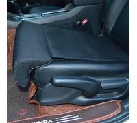 Support de Jambe de siège de Voiture en Cuir, Coussin d'extension de siège de Voiture, Coussin de Jambe d'extension de siège de conducteur, Aide à réduire la Fatigue, Noir