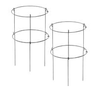 Support de jardin KADAX en acier thermolaqué, support de plante, 90 cm