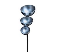 Support De Jardin pour Bol d'eau À Trois Couches, 54 * 12 * 5cm Style Rétro, pour Oiseaux Et Abeilles, Adapté Aux Scènes De Cour Extérieure des Amateurs d'oiseaux Et des Amateurs De Jardinage