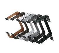 Support de Jardinière Braun 3-fach Réglable Pot à Fleurs Planteurs Balcon Top