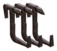 Support de jardinière KADAX sans perçage, support de jardinière de balcon, 3 ...