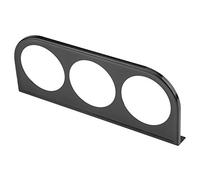 Support de jauge Kuuleyn, support universel pour colonne de compteur, support de montage universel multi-trous de 52 mm et 2 pouces (Black)