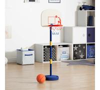 Support de jeu de basket-ball avec ballon et pompe 90/121 cm vidaXL