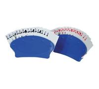 Support de Jeu de Cartes - AIDAPT - Lot de 2 - Blanc - BLEU - Enfant - Mixte - Intérieur