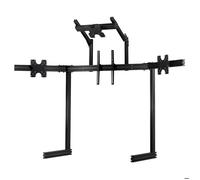 Next Level Racing Elite Freestanding Complete Quad Monitor Stand - Black Edition