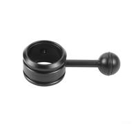 Support de joint à rotule pour caméra d'action de plongée, adaptateur de lampe de poche en alliage d'aluminium, support de lampe de poche de plongée, adaptateur de boule