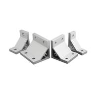 Support de Joint d'angle en aluminium à 90 degrés, 5 pièces/lot, for profilé en aluminium série 2020 3030 4040 4545 5050(4545 x 2holes)