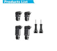 Support de joint droit pour GoPro,bras s?ur long et court,accessoires pour Go Pro Action Cam,Insta360,Fore12,11,10,9- Joints Mount
