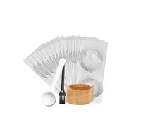 Support de joints en bois, Kit de joints en aluminium réutilisables, Compatible avec les capsules, accessoires for café(Wareset 1)