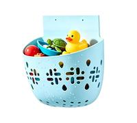 Support de jouets pour baignoire pliable de grande capacité | Support mural de rangement pour jouets de salle de bain pour enfants, garçons, filles, shampoing, savon corporel
