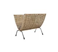 Homestyle4u – Porte-journaux Kiosque – Jonc de mer, algues naturelle