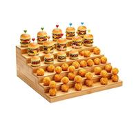 Support de kebab culinaire - Présentation Support de plateau de produits Base d'espetada, hors-d'œuvre Célébration de la chair Gastronomie Barbecue Smorgasbord Noces, Dock de comptoir à plusieurs nive