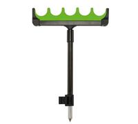 Support de la canne à pêche - Support de perche à poisson réglable à 2 sections, soutien au sol robuste, 12.28x3.35x0,79 pouces Bracket Bracket Place Prenk Gear | Coulage de littoraux accessoires camp