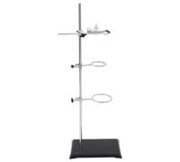 Support de Laboratoire en Acier Inoxydable Fer 60cm pour Étudiants | Montage Facile, Design Multifonction, pour Opérations Expérimentales et Divers Essais, Équipement de Laboratoire