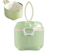 Support de lait en poudre, boîte de lait en poudre portable | Pot scellé portable,Pot de stockage de poudre de supplément d'de compartiment séparé pour l'usage de voyage
