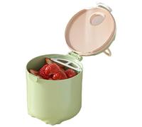 Support de lait en poudre pour voyage, support de lait en poudre - Pot de stockage anti-poussière,Récipient portatif de poudre de supplément d'séparé anti-poussière pour les nouveaux Parents