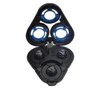 Support De Lame Bleu, Base Centrale, Compatible Avec Les Rasoirs Philips S5000 Et S6000. Convient Également For Les Appareils De Soins Personnels Et Les Articles Ménagers.(Black set)