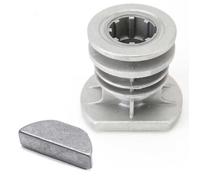 Support de lame + clavette pour Castelgarden GGP 22465608/0 Ø 25,4 mm