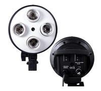 Support de lampe 4 en 1 pour studio photo,boîte à lumière,4 ampoules,2 pièces - Type Two Holder