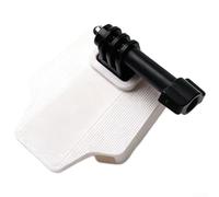 Support de lampe à nez cochon haute résistance avec adaptateur pour Brompton pour DAHON pour DJI pour caméras d'action INSTA360, support de montage industriel en résine semi-fermé 47 g (blanc)