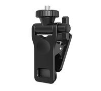 Support de lampe à selfie - Antidérapant pour support de moniteur | Support de téléphone portable avec connecteur à vis 1/4 | Clip de poche à chaussures pour vidéoconférence | Fixation de lampe LED
