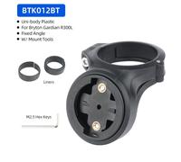 Support De Lampe Arrière Pour Tige De Selle De Vélo,Pour Garmin Bryton R300l Varia Radar Rétroviseur Rtl510 515 500 Magene L508 - Type Plastic B12bt Brt