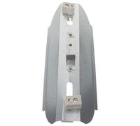 Support de Lampe au Tungstène 500-1000 W, Installation Plafond Mur | Fer et Aluminium, pour Ateliers et Grands Espaces, Argenté, Adapté aux Lampes Puissantes