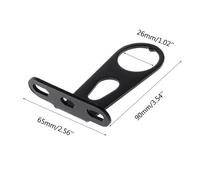 Support De Lampe Avant Et Arrière Pour Vélo Électrique, 1 Pièce, Support De Panier, Accessoires Pour Cycles Électriques