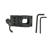 Support de lampe de poche 25,4 mm pour l'extérieur, absorption des chocs, base de visée, alliages, lampes de poche, tubes de serrage, supports de visée