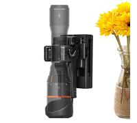 Support de lampe de poche Duty Belt - Étui de lampe de poche tactique, design robuste avec sangle réglable et fixation sûre | Pour l'application de la loi, le personnel de sécurité, les activités de