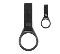 Support de lampe de poche - Sangle en nylon haute performance - Clip de ceinture durable - Organiseur - Étui de ceinture en cuir pour lampe de poche à cellules D - Porte-bouteille d'eau - Cintre de