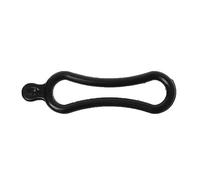 Support de lampe de vélo - Sangle élastique LED pour phare avant - En caoutchouc - Tonalité forte - Klaxon de montagne - Accessoire de vélo - Béquille - Base de vélo - Support de bouteille d'eau