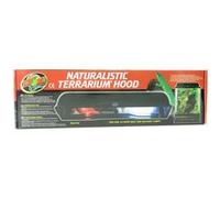 Zoo Med Support de lampe double Naturalistic Terrarium Hood LF-55E 2x60 W max